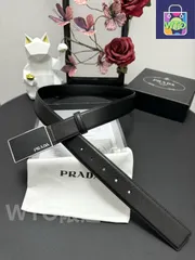 【今日特価】Prada プラダ クロスグレイン ベルト