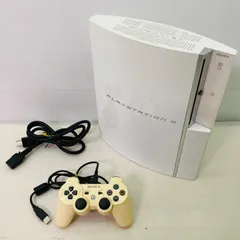 【動作確認/初期化済み】SONY Playstation3本体 CECHL00 ホワイト ソニー プレイステーション3 PS3 プレステ3  AE3