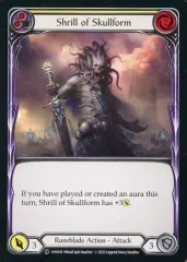 【中古】Flesh and Blood 1HV018[C]：Shrill of Skullform (2)