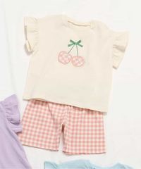 ガーリーモチーフかぶりコーディネートセット　apres les cours　L258075　オフホワイト