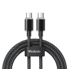 アウトレット品 パッケージ色あせ 新品Mcdodo 充電ケーブル 急速充電 PD 100W Type-C to Type-C データ通信 選べる カラー iPhone 15 pro アンドロイド 1.2m