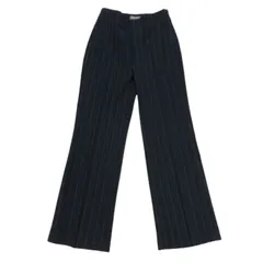 セオリーリュクス Theory luxe  パンツ サイズ36 S相当 ネイビー ストライプ柄 レディース【中古】