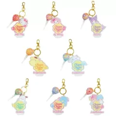 【中古】雑貨 全8種セット 「サンリオキャラクターズ×チュッパチャプス シークレットキーホルダー」