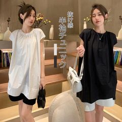 ブラウス トップス シャツ Tシャツ レディース 夏 大きいサイズ 半袖 レース 花柄 大人可愛い ランチコーデ カジュアル パフスリーブ グリーン 休日 魅力的 ファ ブラウス トップス シャツ Tシャツ レディース 夏 大きいサイズ