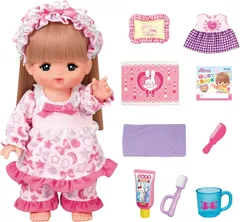 【新品】 パイロットコーポレーション おにんぎょうセット メルちゃん パイロット 着せ替え おやすみ 人形 知育 教育 人気 3歳 服のサムネイル