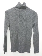 ◇ UNIQLO ユニクロ 長袖 ニット セーター サイズXL ダークグレー レディース P  【1407100000876】