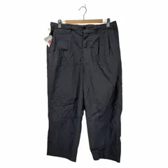 ハバーサック HAVERSACK COTTON NYLON Typewriter Pants ツープリーツワイドパンツ メンズ  Lのサムネイル