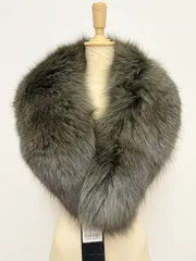 SAGA FOX フォックスファーショール グリーン リアルファー C25101215