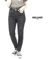 レッドカード トーキョー RED CARD TOKYO コットンストレッチ ハイライズ スリムテーパード ブラックデニム パンツ ジーンズ アニバーサリー 30th Anniversary HR・46303HR01-2942202(レディース)(1F)(◎)