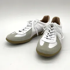 GERMAN TRAINER ジャーマントレーナー スニーカー 42000 ローカット シューズ カジュアル メンズ 26.5cm ホワイト 靴 B14156◆のサムネイル