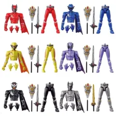 【中古】食玩 トレーディングフィギュア 全12種セット 「王様戦隊キングオージャー 勇動」