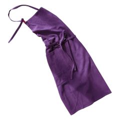 新品 [anyasun] エプロン 首掛け リネン カフェ風 シンプル おしゃれ ナチュラル 北欧 無地 おしりが隠れる ポケット付き 男女兼用
