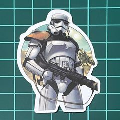 ST332 ステッカー シール スターウォーズ ストームトルーパー 映画 雑貨