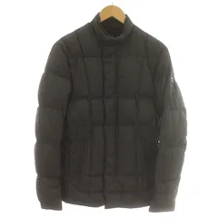 エンポリオアルマーニ EMPORIO ARMANI ダウンジャケット ジップアップ ロゴ金具 比翼 S グレー /IR ■GY18のサムネイル