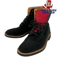 Tricker's スウェードカントリーブーツ M6895 サイズ26cm ブラック トリッカーズ 【101061191006】