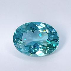 コンケイブカット ブルートパーズ オーバル 重さ19.85ct ヤ コンケイブカット ブルートパーズ オーバル 重さ19.85ct ヤラ - メルカリ