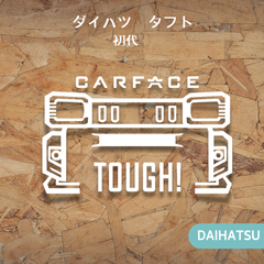 タフト　クロムベンチャー　LA900S LA910S　ダイハツ　カッティングステッカー　デカール　カーフェイス