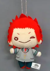 【中古】ぬいぐるみマスコット・ぬいぐるみバッジ [単品] 切島鋭児郎(制服) にとたん ボールチェーン付ぬいぐるみ 「僕のヒーローアカデミア」 ジャンプフェスタ2018グッズ