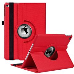 【特価商品】iPad ケース 9.7インチ 2018/2017 （第5世代 第6世代）iPad Air Air 2 カバー 360度回転式 手帳型タブレットケース オートスリープ機能 3段階調節可能 固定バンド 脱落防止 耐衝撃 耐久性 おしゃれデニム生地 (