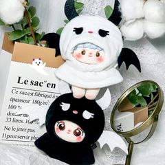 【10cm】すのチル　ぬい服　ハロウィンデビルポンチョ　チルぬい