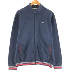 古着 フィラ FILA フルジップスウェットシャツ トレーナー メンズL相当/eaa455018
