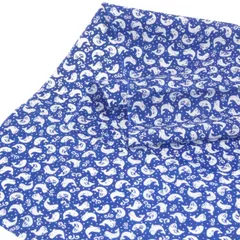 手ぬぐい くじら柄 1枚 日本製 小紋柄 手拭い てぬぐい 日本手拭い 日本手ぬぐい 和手ぬぐい 和手拭い 和雑貨 和柄 ハンカチ 綿100% 洗顔