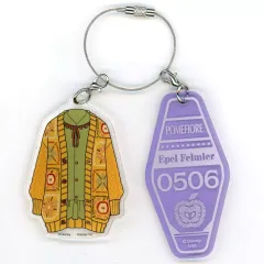 【中古】キーホルダー エペル・フェルミエ 衣装アクリルチャーム くつろぎマイルームver. 「ディズニー ツイステッドワンダーランド」 エペルの誕生日記念グッズ