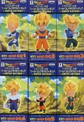 【中古】フィギュア 全6種セット 「ドラゴンボールZ」 ワールドコレクタブルフィギュア～SUPER SAIYANS～