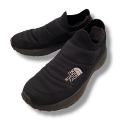 THE NORTH FACE ザノースフェイス シェルターニットウォーターレペレント NF52363 スリッポン 撥水加工 Vibramソール アウトドア スポーツ カジュアル ブラック 25cm レディース ゴーゴー古着セントラルパーク名古屋店No.341Y