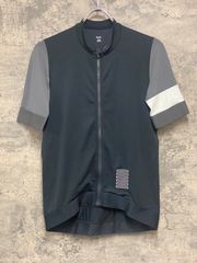 JI161 ラファ Rapha PRO TEAM TRAINING JERSEY 半袖 サイクルジャージ 黒 グレー L