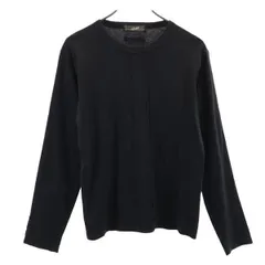 ゴルチェオムオブジェ 日本製 長袖 Tシャツ ブラック系 GAULTIER HOMME objet ロンT メンズ 【中古】  【230916】