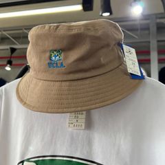 残り1点‼️UCLAユーシーエルエー●帽子　バケットハット　くま