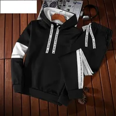 スウェット パーカー 上下セット ジャージ メンズ トレーニングウェア スポーツウェア ランニングウェア 無地 カジュアル スポーツ アウター