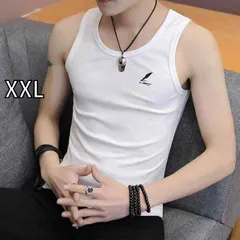 [XXL]メンズ ファッション 服  オシャレ シンプル 大人 かっこいい 大きいサイズ ストリート 紳士服 夏 綿 ベスト スーツ フィットネス ハードル ストレッチ 白 スウェットベスト 薄手 スウェットシャツ