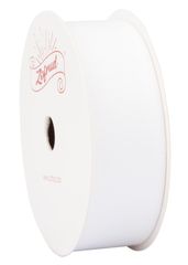 新品 【Zofrud】コットンリボン幅25mm x 9m巻 - ハンドメイド・DIY・手芸・ラッピング・花束・ウェディングに最適 (ホワイト)