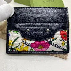 GUCCI X BALENCIAGA コラボ 花柄カードケース 新品 - メルカリ