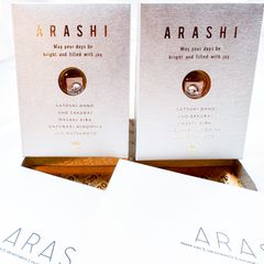 嵐 オープニング幕スワロフスキー ファンクラブ会員特典　2点(シルバー)　セット (S)