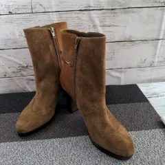 2:サイドジップショートブーツ　モード・エ・ジャコモ　カリーノ　23cm ハラコ