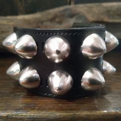 Rick Owens リックオウエンス革レザーバングルブレスアクセサリー