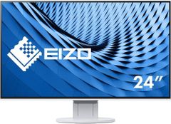 EIZO エイゾ FlexScan 60cm（23.8）型カラー液晶モニター  EV2451 フルHD（1920×1080）フルフラット HDMI/DisplayPort/DVI-D/D-Sub 15ピン（ミニ）搭載 FlexScan ホワイト 614