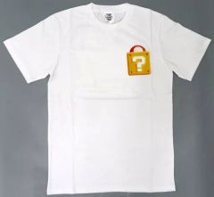 [중고] 티셔츠 마리오 & 루이지 티셔츠 화이트 L 사이즈 [더 슈퍼 마리오 브라더스 영화]
