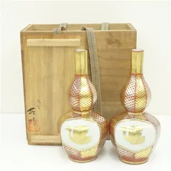 時代 輪島塗 沈金 松竹梅 酒器揃 徳利 一対