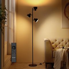 M2648-101-7】LED フロアスタンド フロアライト 20W リモコン - メルカリ