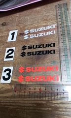 スズキ　高品質ステッカー　2個セット　ワンセットお選び下さい