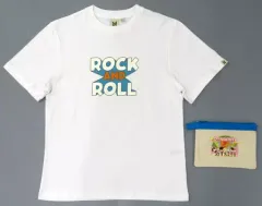 【中古】衣類 BTS(防弾少年団) S/S Tシャツ(ポーチ付き) ホワイト Mサイズ 「TinyTAN Dynamite」