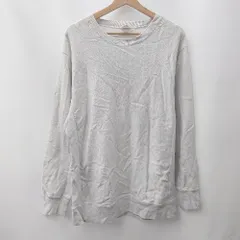 ◇ ⊇ United Athle 長袖 スウェットトレーナー サイズXL ホワイト系 メンズ E  【1506130008736】