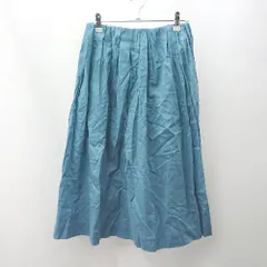 ◇ ⊂ BEAMS ビームス Demi-Luxe 膝丈 フレア 膝丈スカート サイズ38 ブルー系 レディース E  【1506130013952】のサムネイル