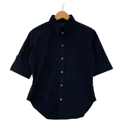 Ralph Lauren ラルフローレン ワンポイント刺繍半袖シャツ size4/ブラック