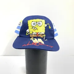 【中古】Supreme SpongeBob MeshBack 6-Panel Navy　シュプリーム[92][240092312180]