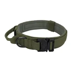 犬 首輪 ミリタリー 軍犬 k9 大型犬 中型犬 カーキ